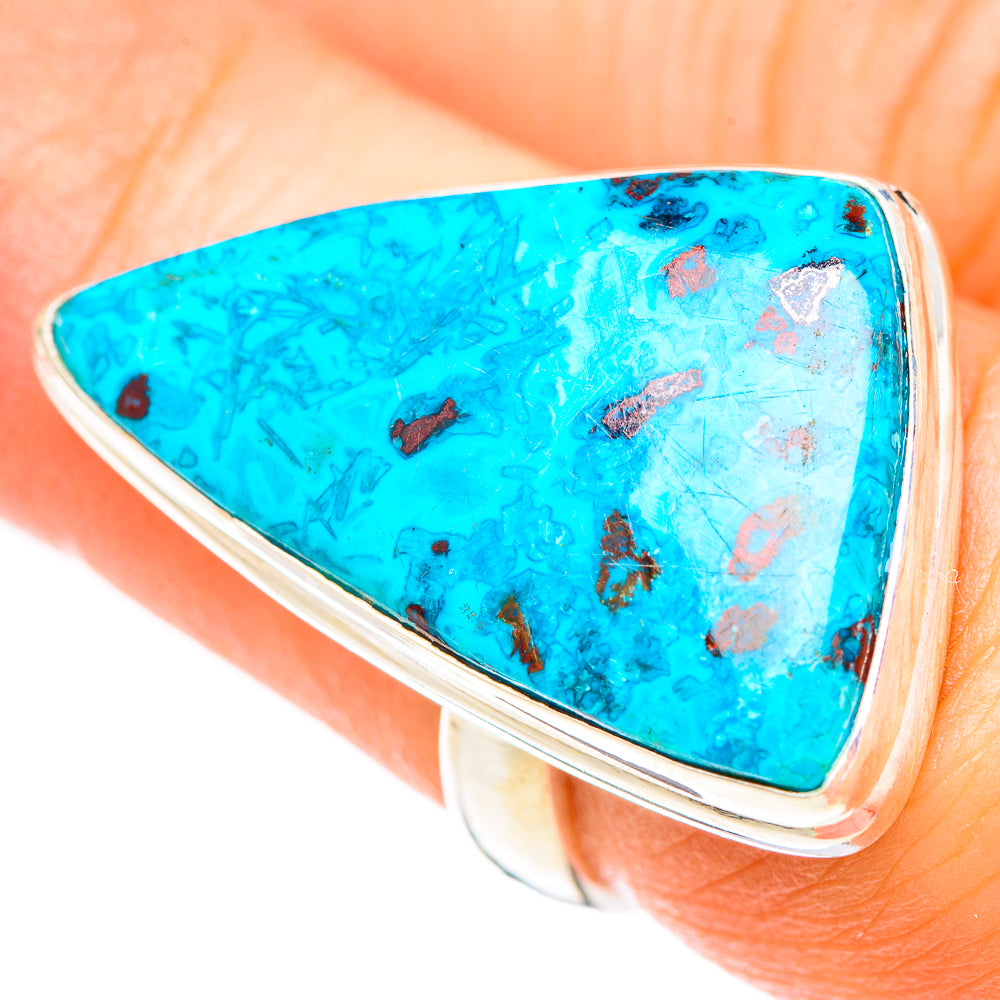 Shattuckite Rings handcrafted by Anasilvercos - RING124698
