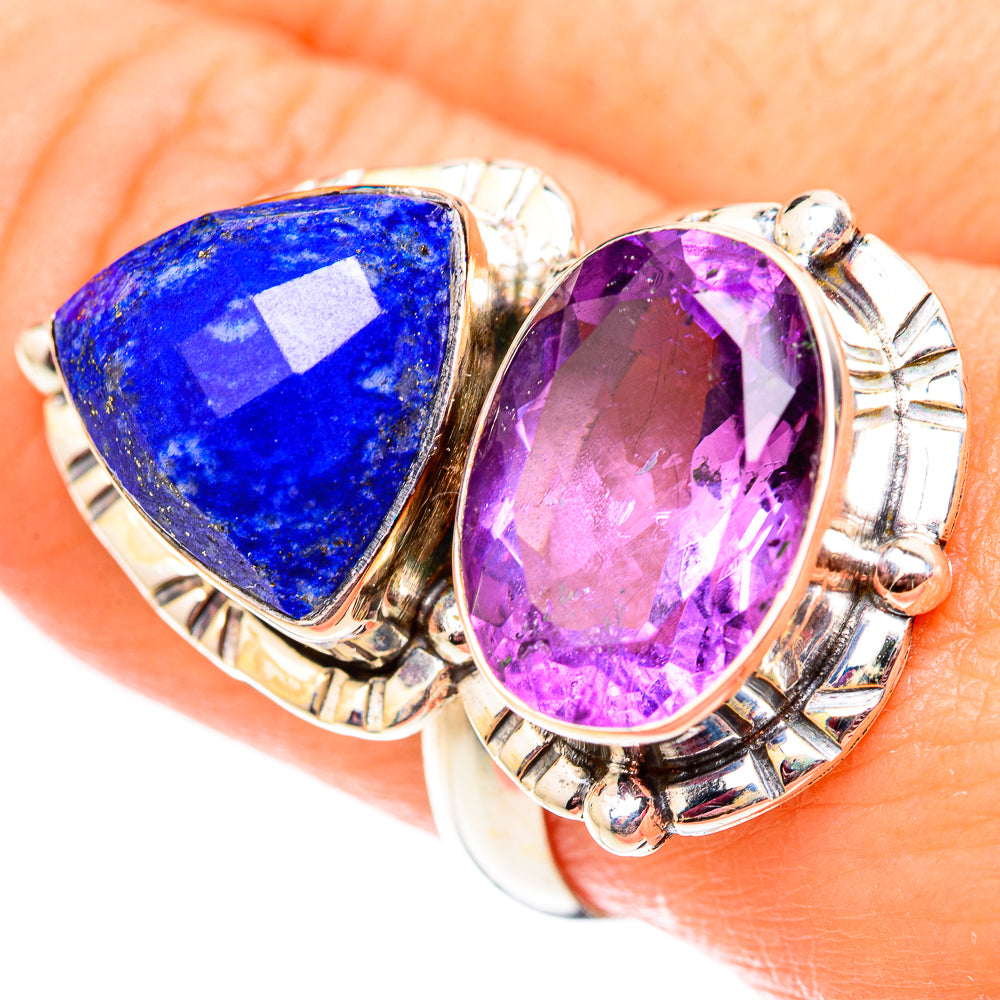Lapis Lazuli Rings handcrafted by Anasilvercos - RING124719
