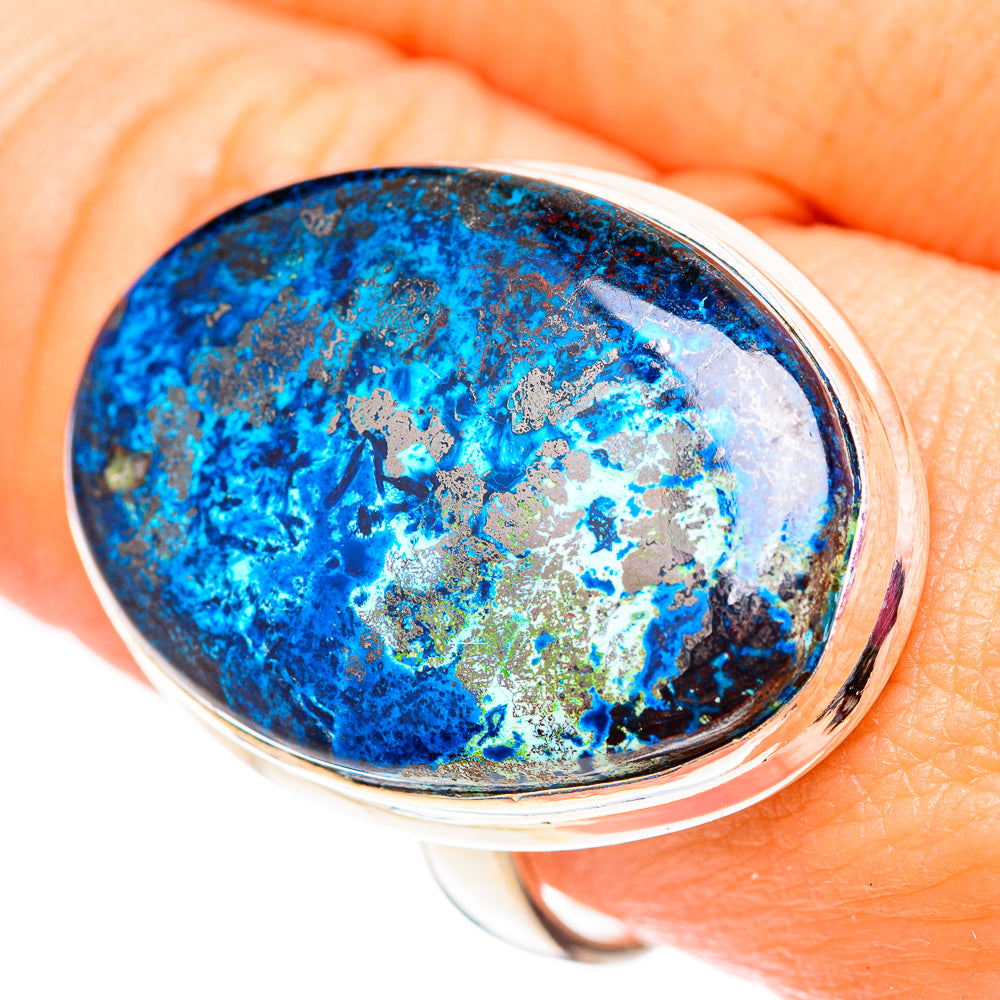 Shattuckite Rings handcrafted by Anasilvercos - RING124742
