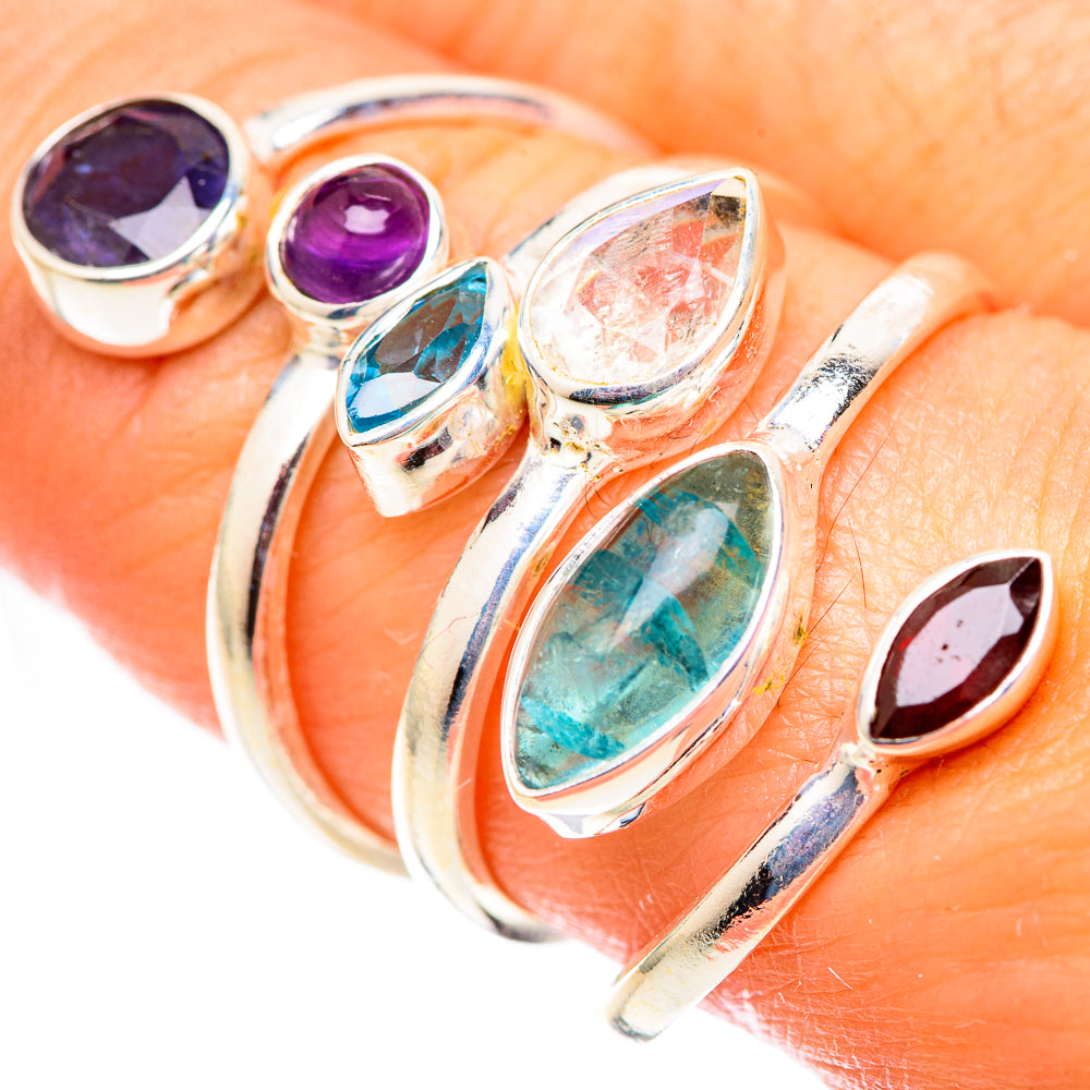 Apatite Rings handcrafted by Anasilvercos - RING124754