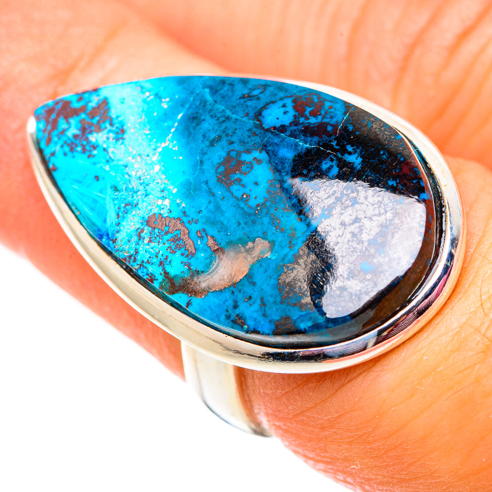 Shattuckite Rings handcrafted by Anasilvercos - RING124767