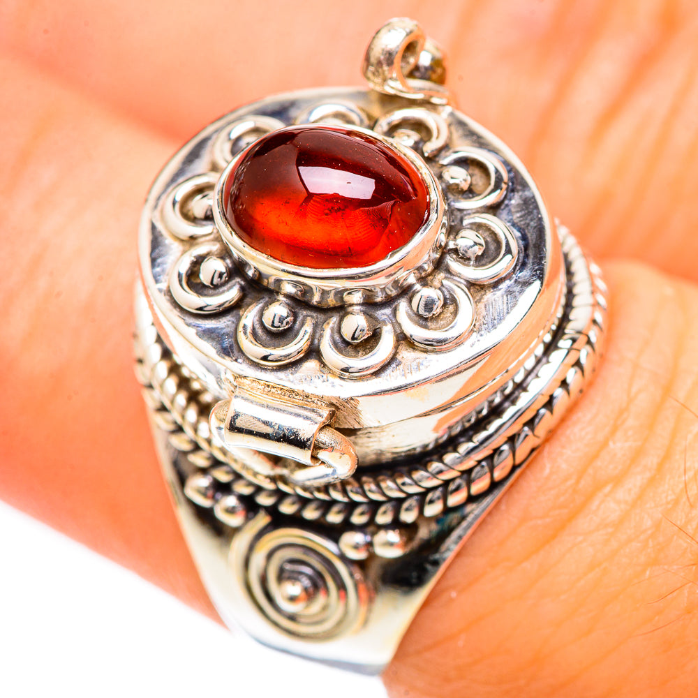 Garnet Rings handcrafted by Anasilvercos - RING124808