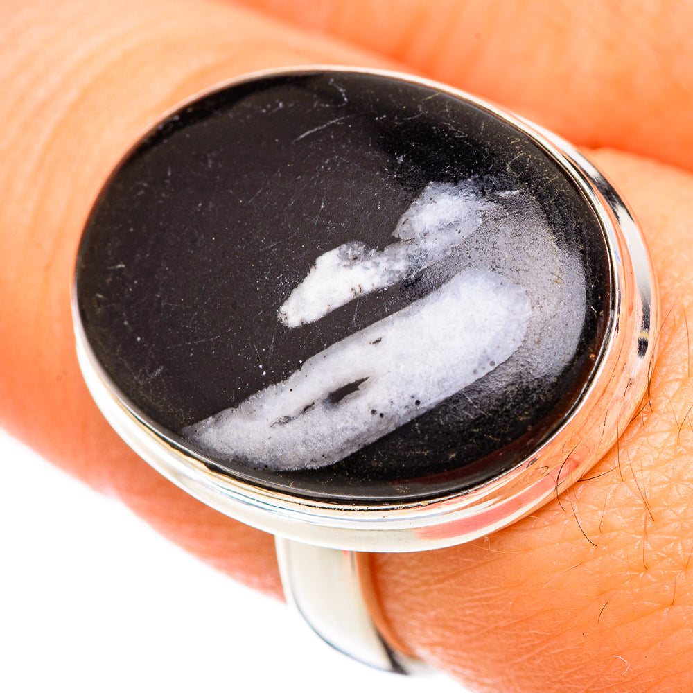 Pinolith Jasper Rings handcrafted by Anasilvercos - RING124813