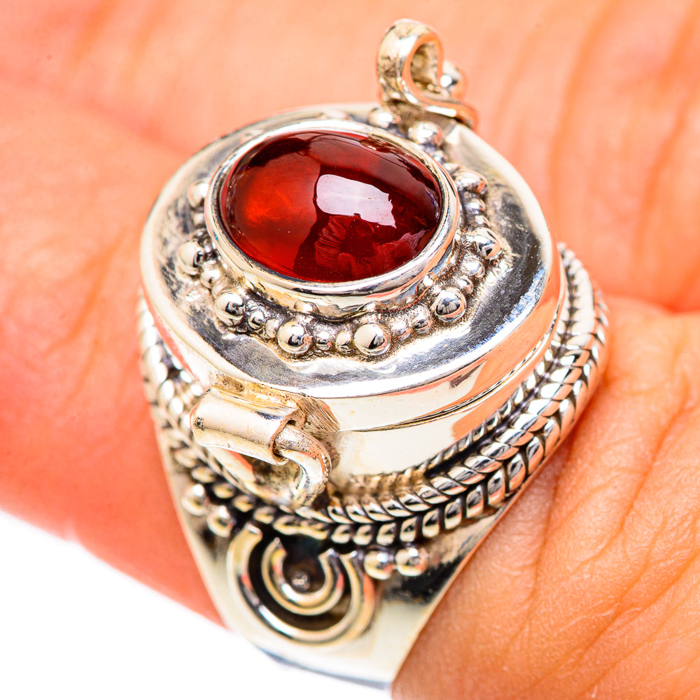 Garnet Rings handcrafted by Anasilvercos - RING124856