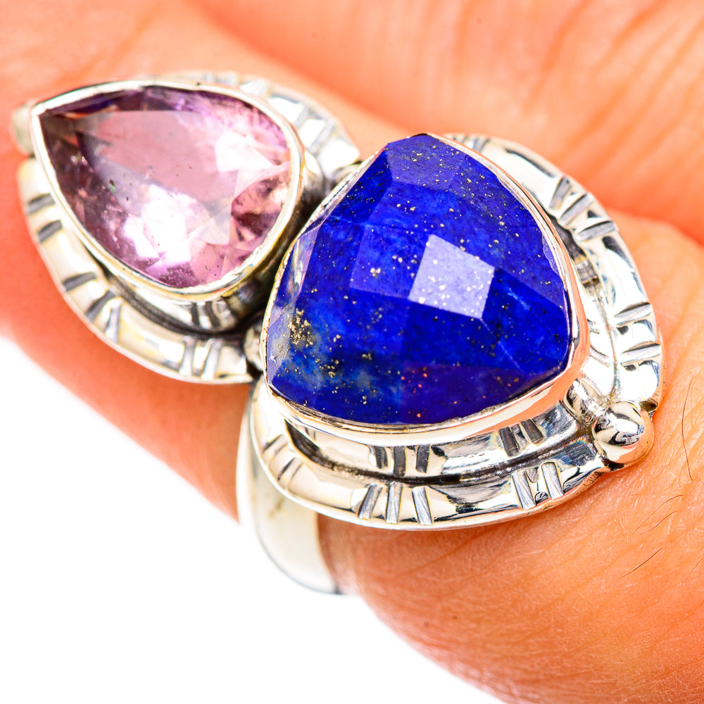 Lapis Lazuli Rings handcrafted by Anasilvercos - RING124888