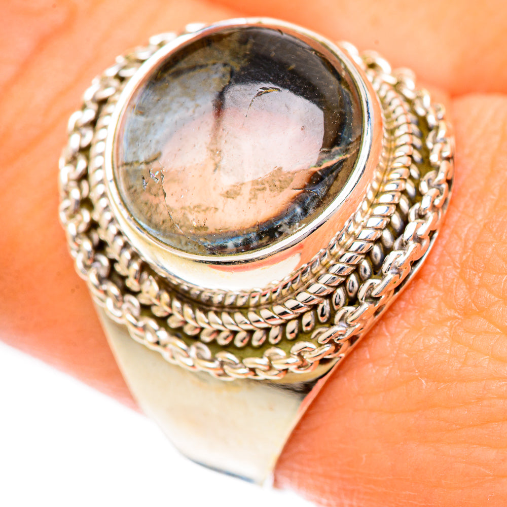 Aquamarine Rings handcrafted by Anasilvercos - RING124894