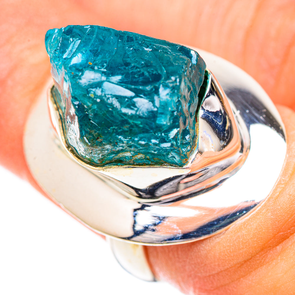 Apatite Rings handcrafted by Anasilvercos - RING124901