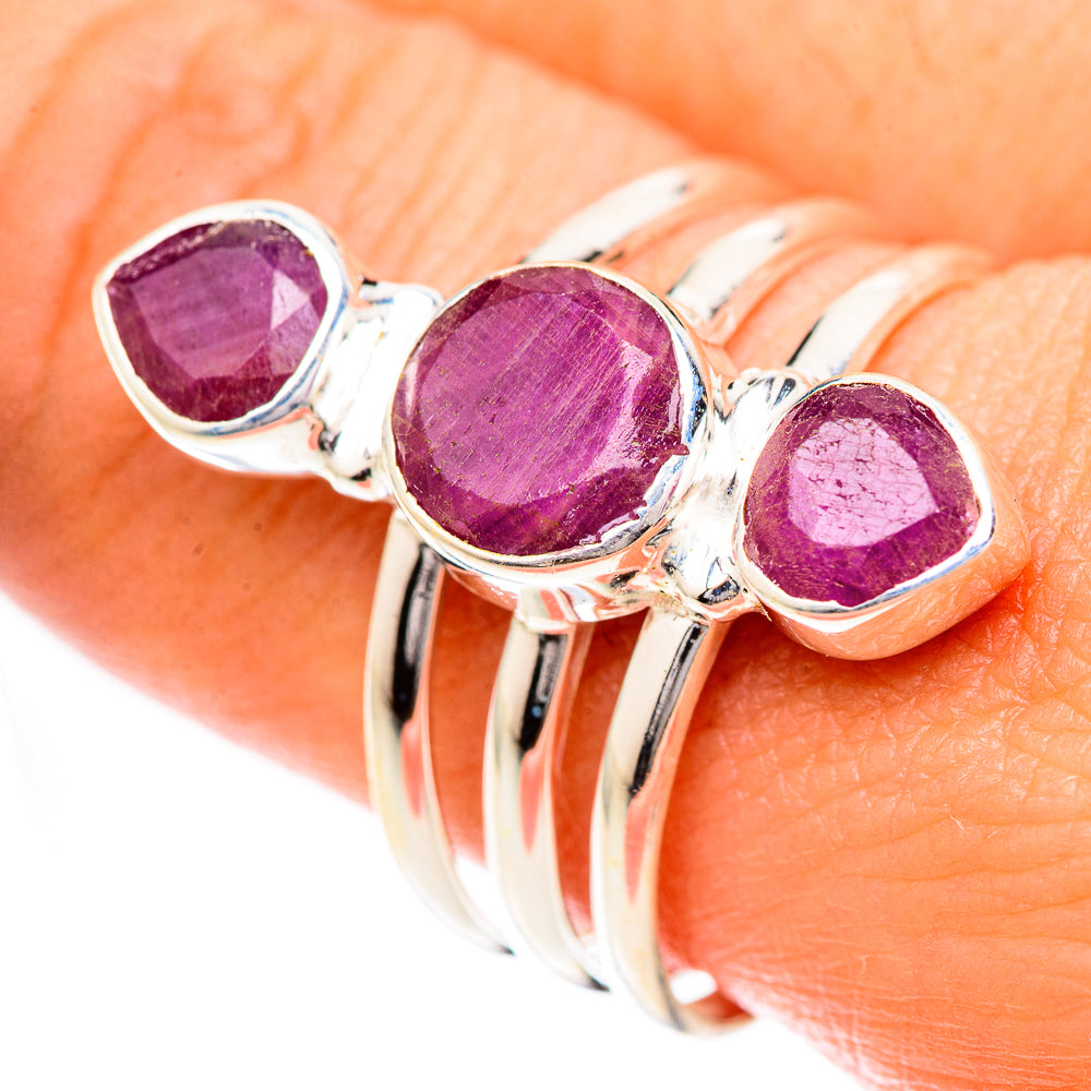 Ruby Rings handcrafted by Anasilvercos - RING124905