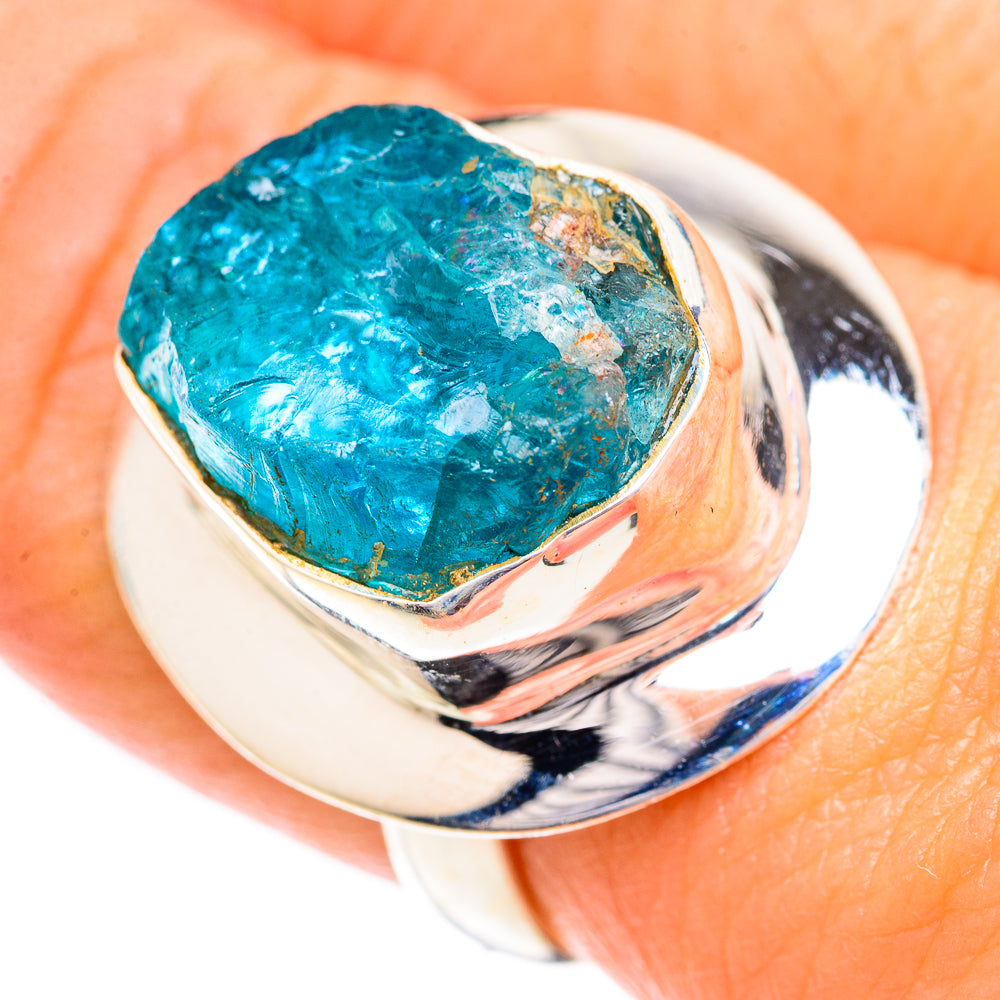 Apatite Rings handcrafted by Anasilvercos - RING124924