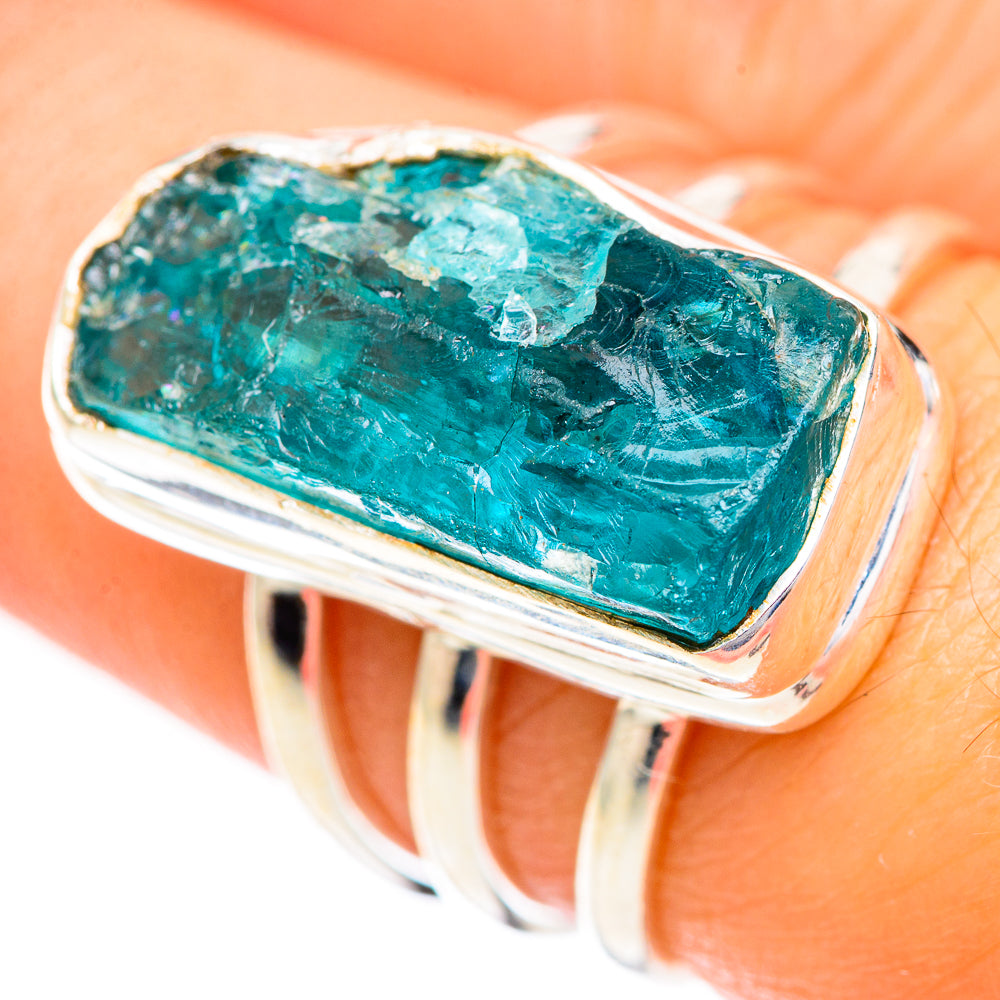 Apatite Rings handcrafted by Anasilvercos - RING124946