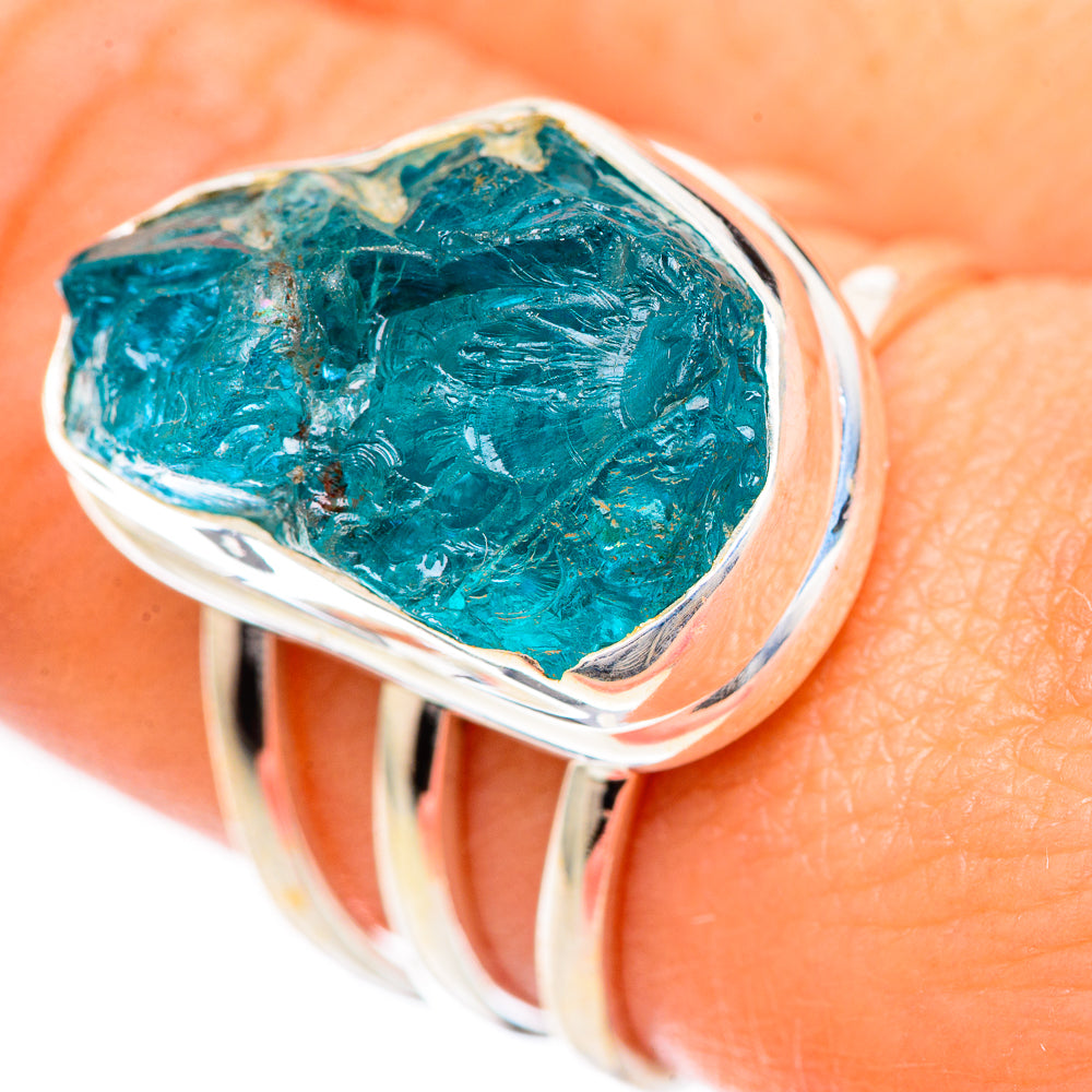 Apatite Rings handcrafted by Anasilvercos - RING124964