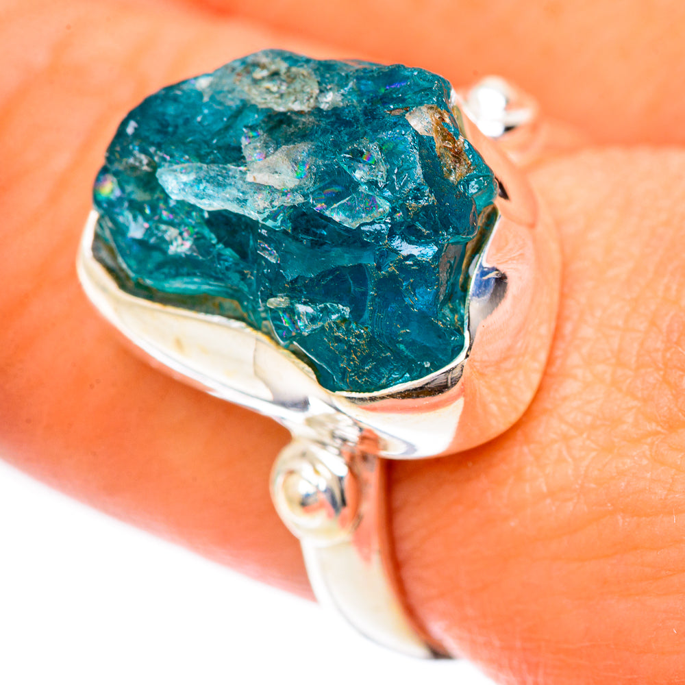 Apatite Rings handcrafted by Anasilvercos - RING124973