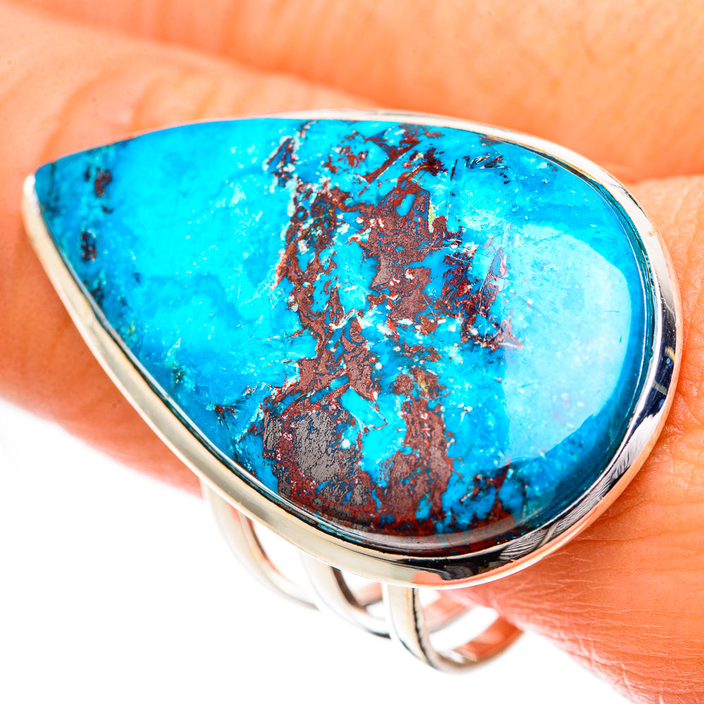 Shattuckite Rings handcrafted by Anasilvercos - RING125012