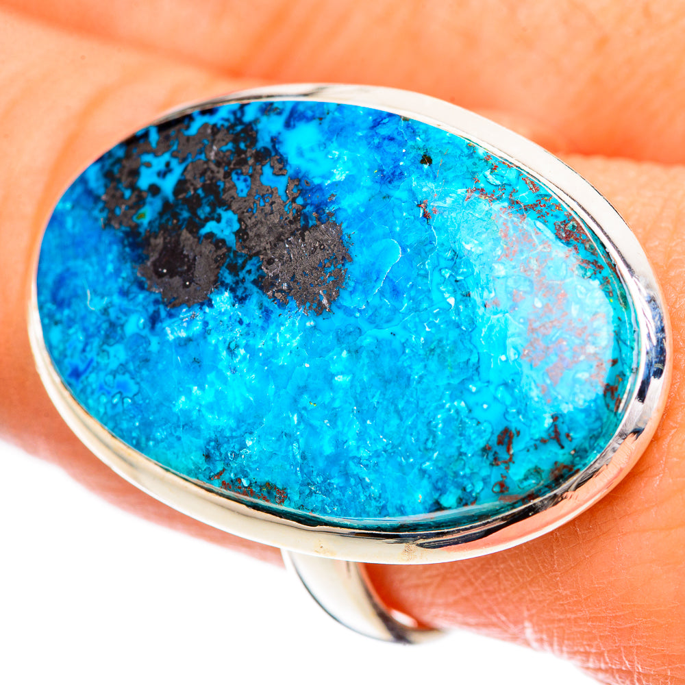 Shattuckite Rings handcrafted by Anasilvercos - RING125020