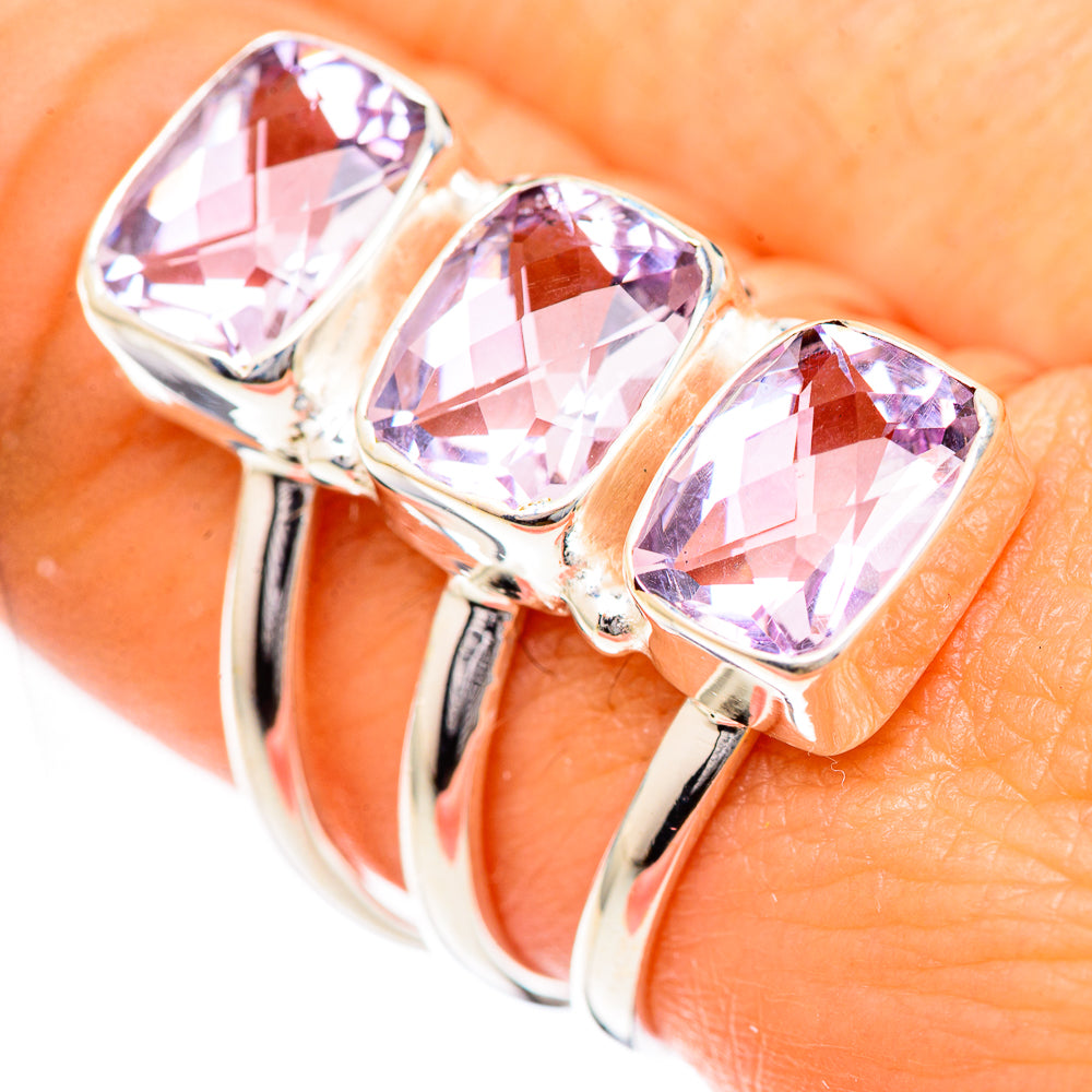 Amethyst Rings handcrafted by Anasilvercos - RING125056
