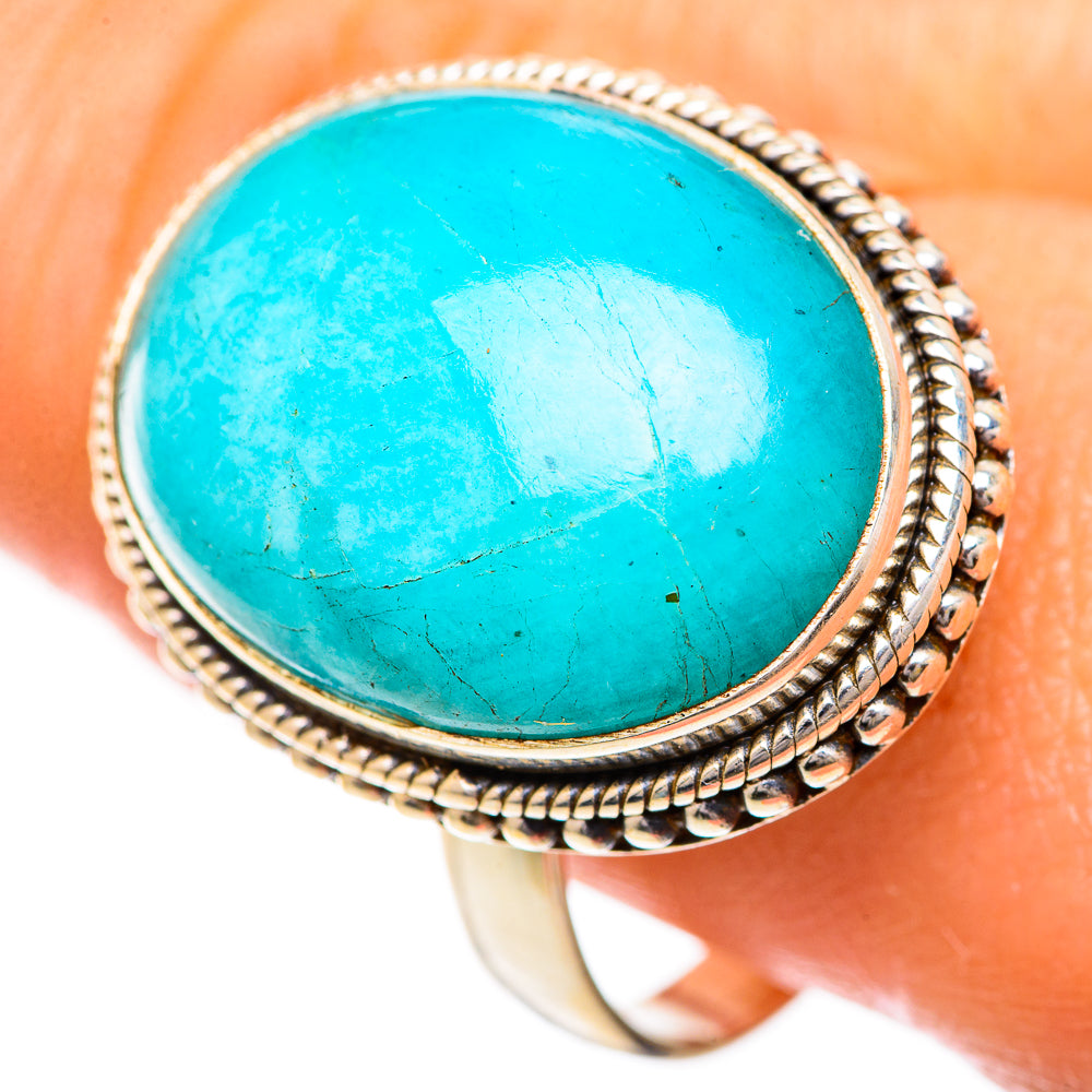 Amazonite Rings handcrafted by Anasilvercos - RING125079