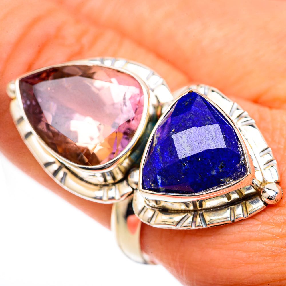 Ametrine Rings handcrafted by Anasilvercos - RING125093