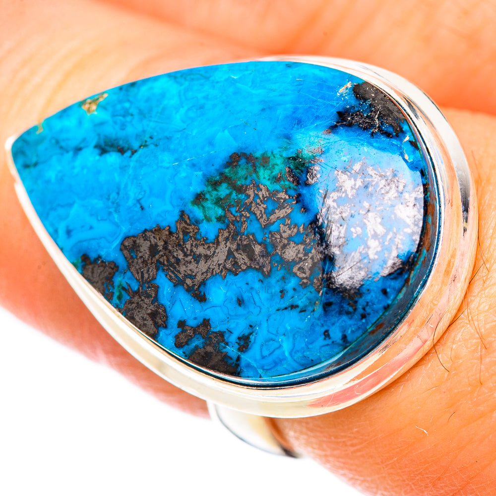 Shattuckite Rings handcrafted by Anasilvercos - RING125115