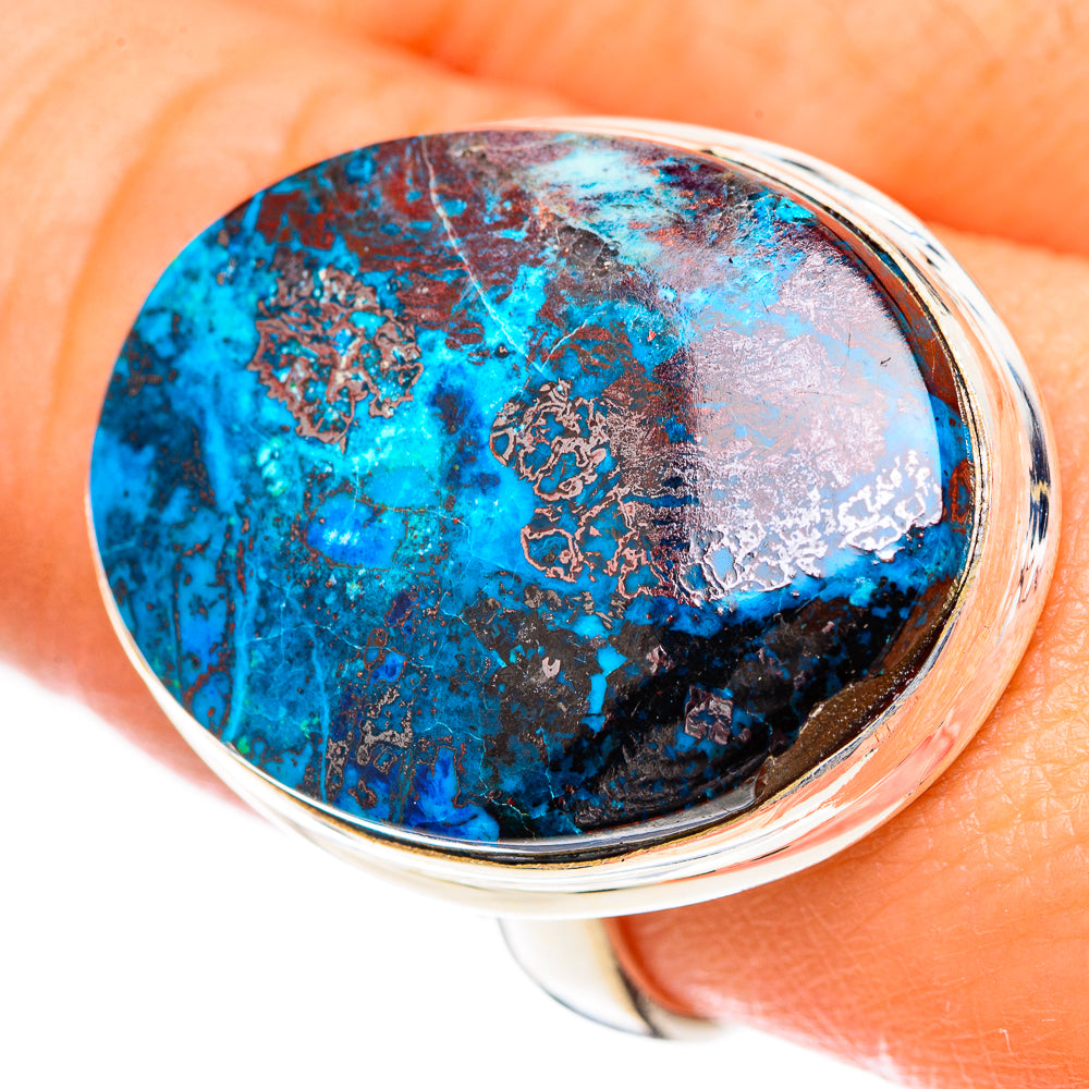 Shattuckite Rings handcrafted by Anasilvercos - RING125124