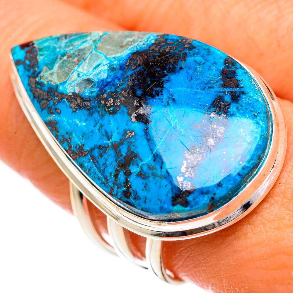 Shattuckite Rings handcrafted by Anasilvercos - RING125127