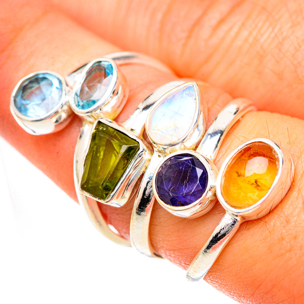 Peridot Rings handcrafted by Anasilvercos - RING125136