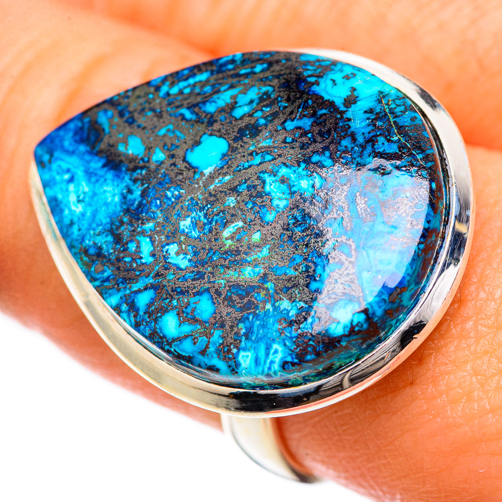 Shattuckite Rings handcrafted by Anasilvercos - RING125143