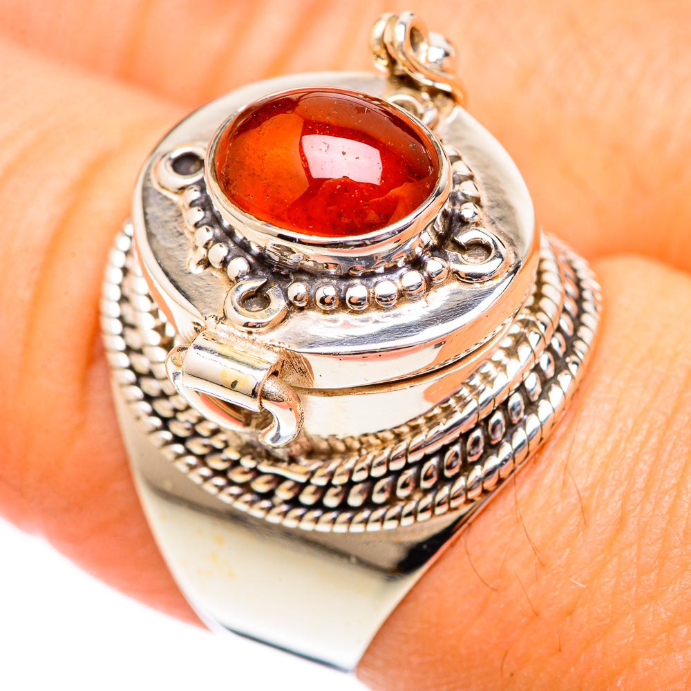 Garnet Rings handcrafted by Anasilvercos - RING125159