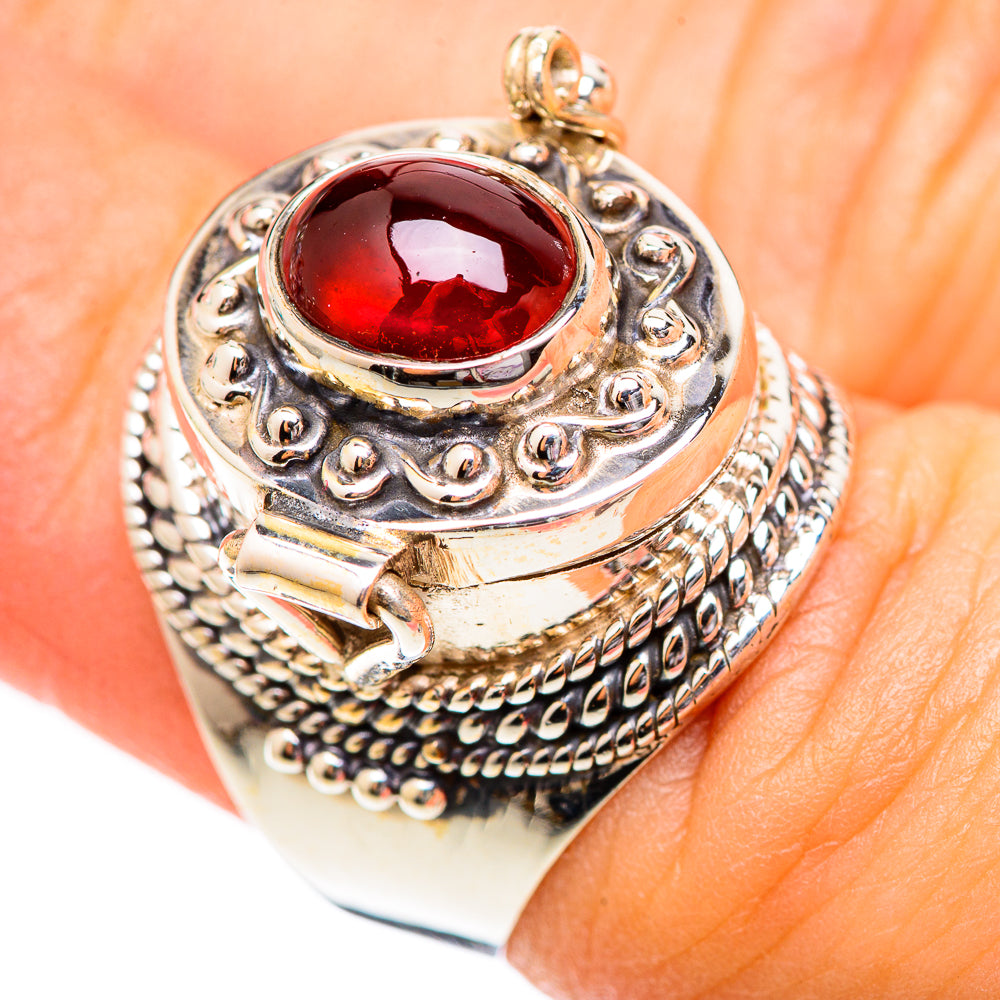 Garnet Rings handcrafted by Anasilvercos - RING125164