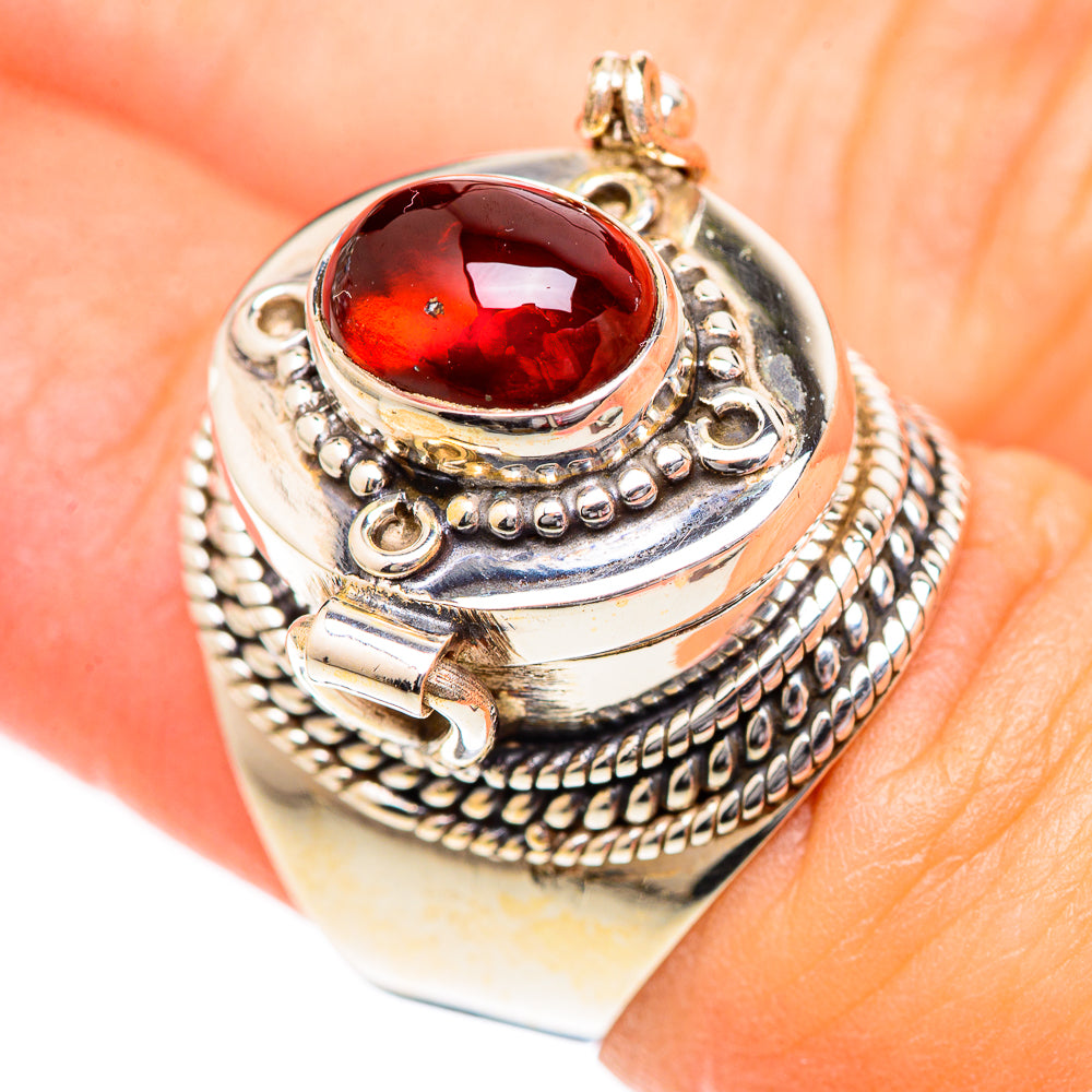 Garnet Rings handcrafted by Anasilvercos - RING125188