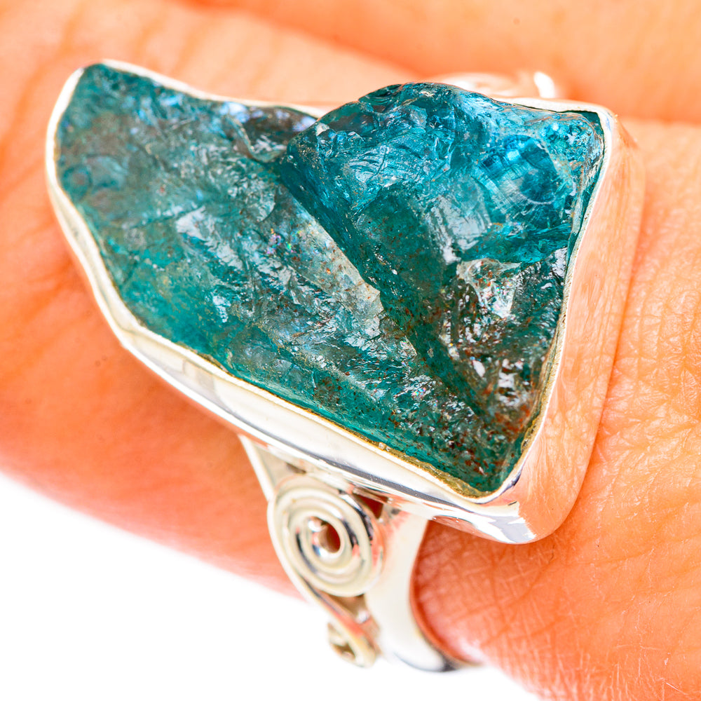 Apatite Rings handcrafted by Anasilvercos - RING125205
