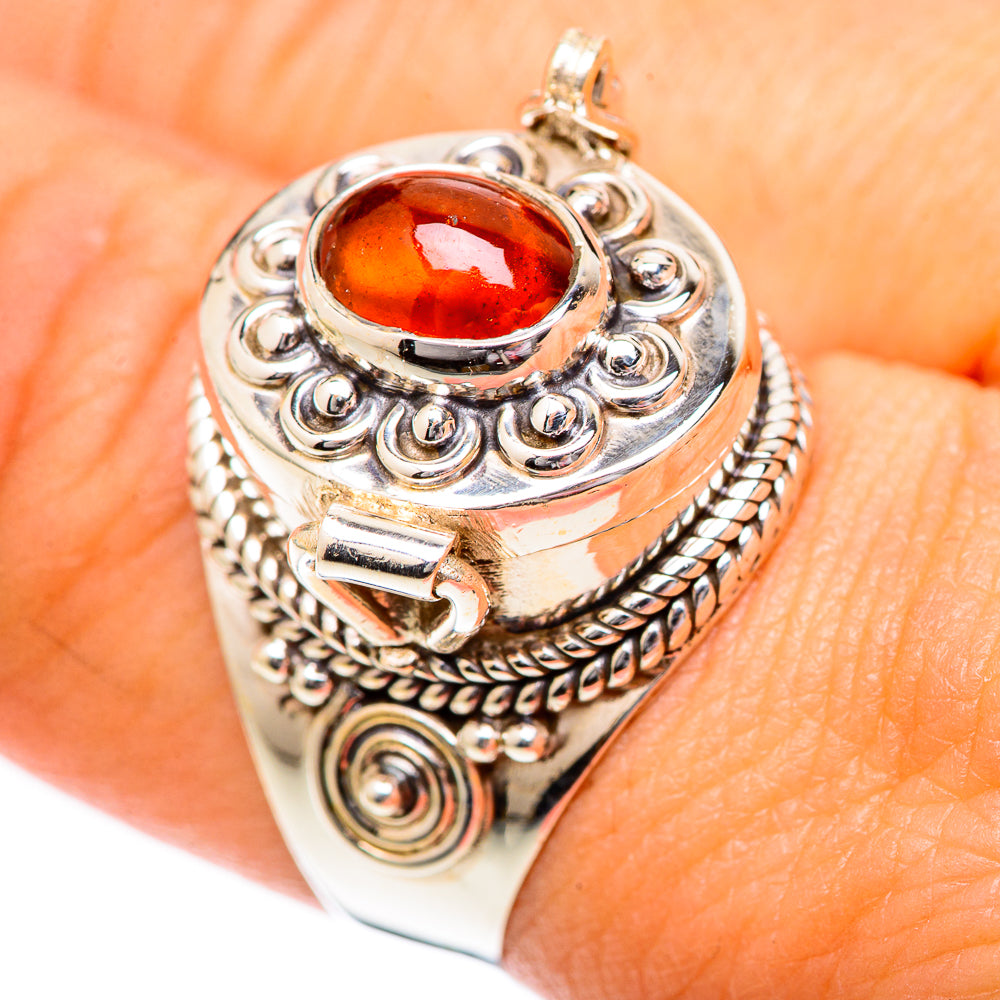 Garnet Rings handcrafted by Anasilvercos - RING125215