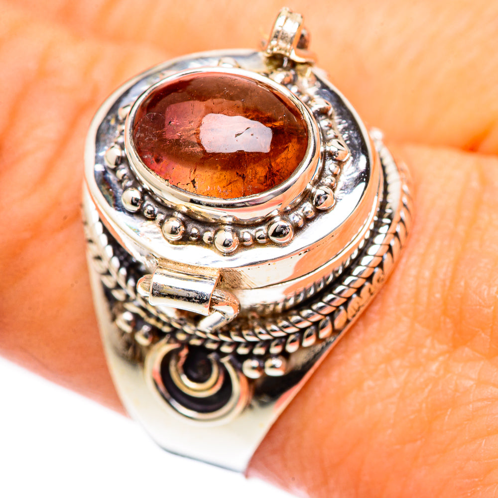 Garnet Rings handcrafted by Anasilvercos - RING125217