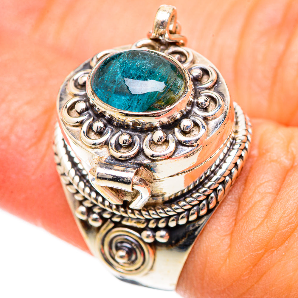 Apatite Rings handcrafted by Anasilvercos - RING125253