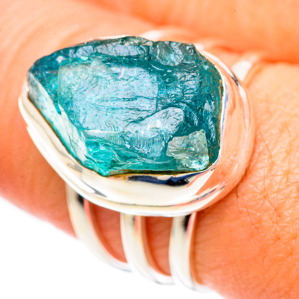 Apatite Rings handcrafted by Anasilvercos - RING125273