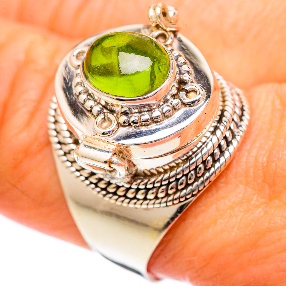 Peridot Rings handcrafted by Anasilvercos - RING125279