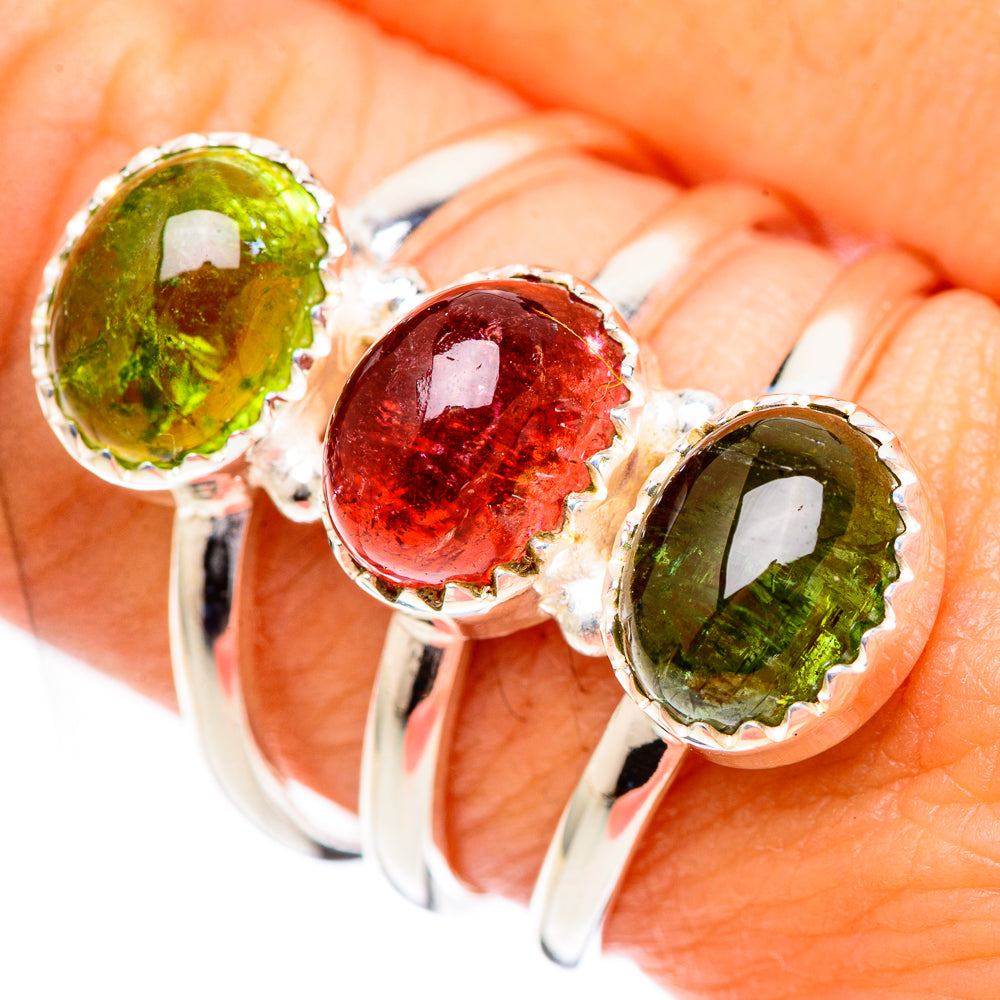 Tourmaline Rings handcrafted by Anasilvercos - RING125286
