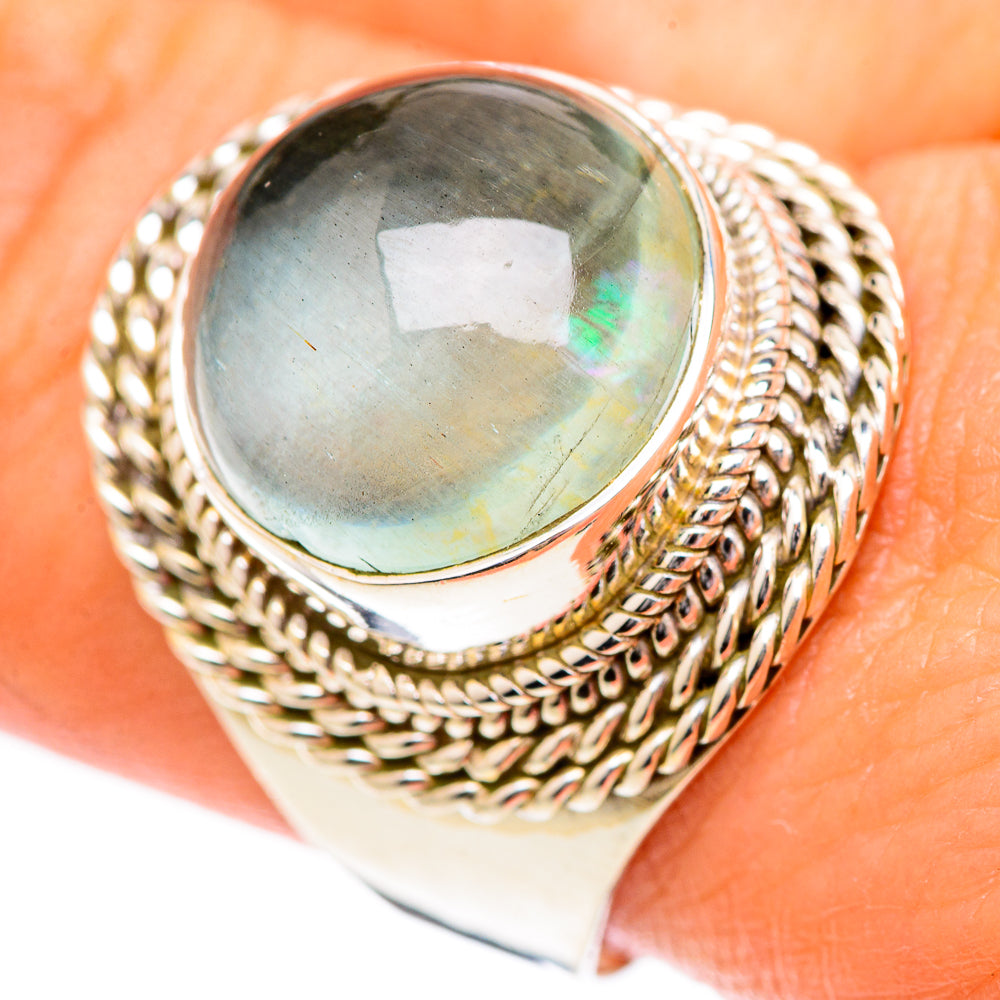 Aquamarine Rings handcrafted by Anasilvercos - RING125291