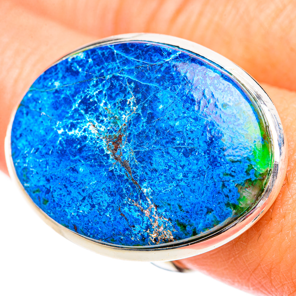 Chrysocolla Rings handcrafted by Anasilvercos - RING125302