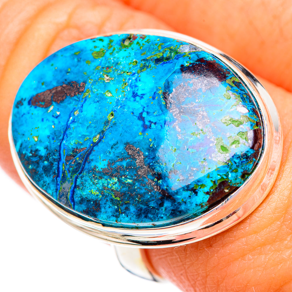Shattuckite Rings handcrafted by Anasilvercos - RING125314