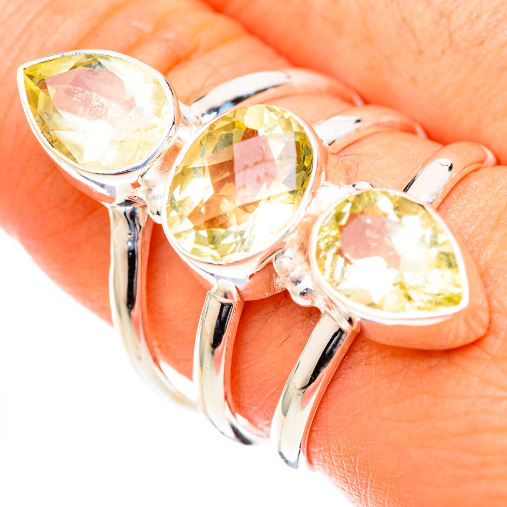 Citrine Rings handcrafted by Anasilvercos - RING125334