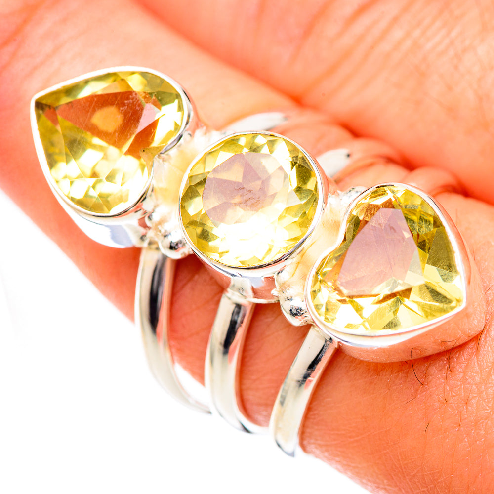 Citrine Rings handcrafted by Anasilvercos - RING125335