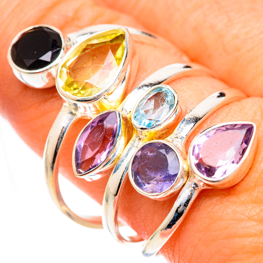 Citrine Rings handcrafted by Anasilvercos - RING125385