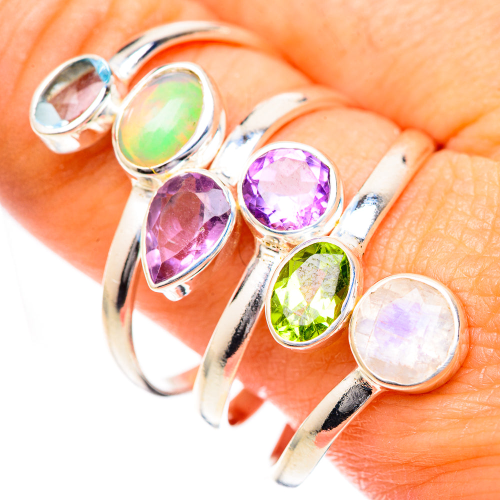 Amethyst Rings handcrafted by Anasilvercos - RING125388