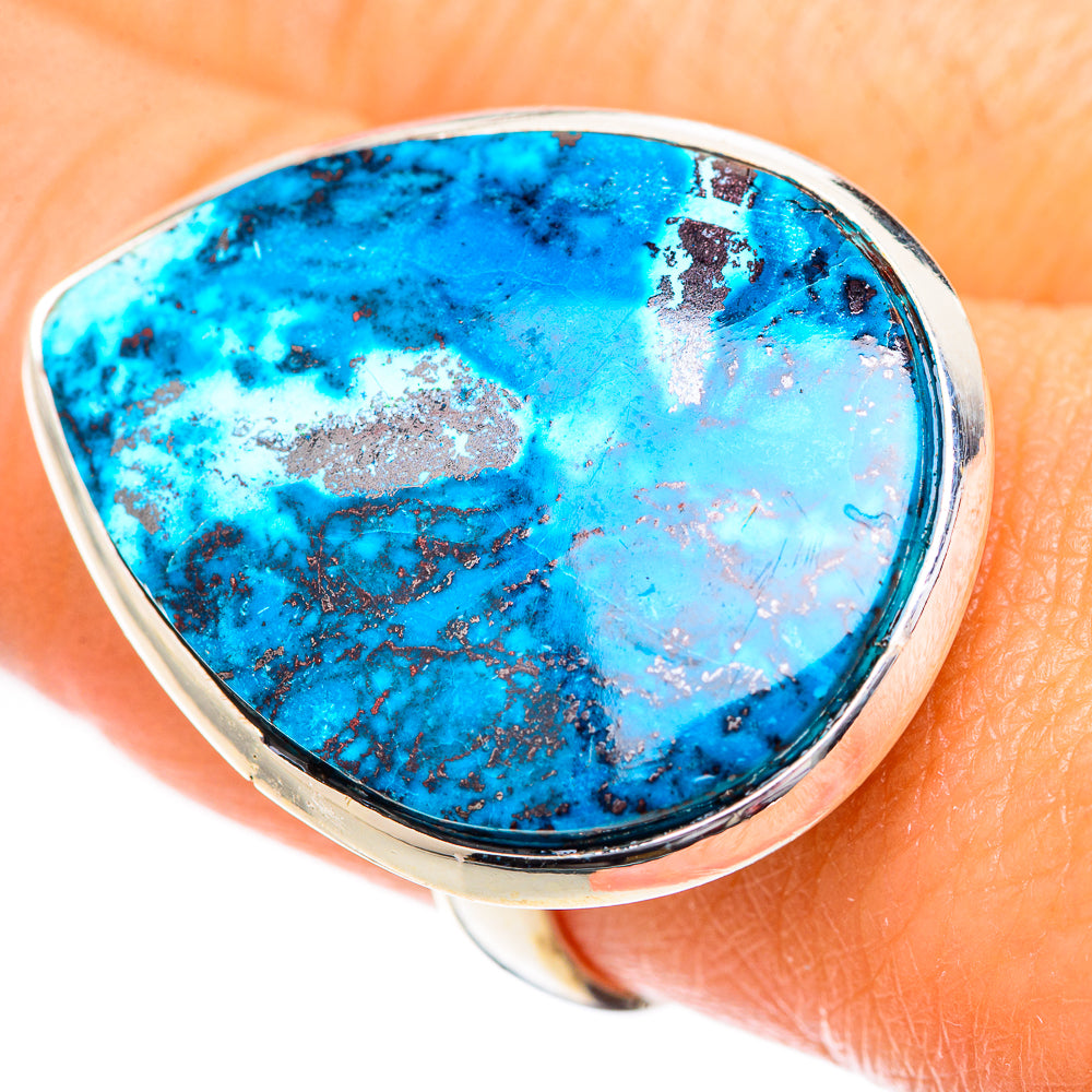 Shattuckite Rings handcrafted by Anasilvercos - RING125391
