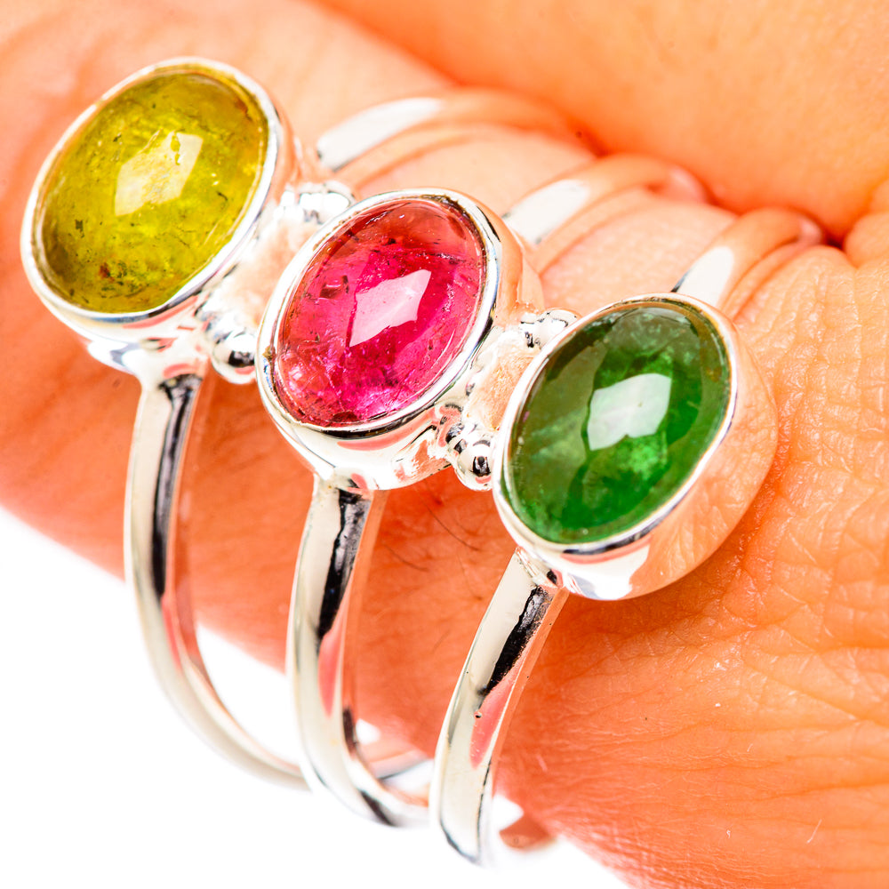 Tourmaline Rings handcrafted by Anasilvercos - RING125406