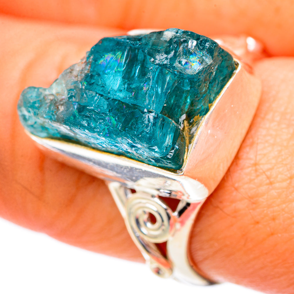 Apatite Rings handcrafted by Anasilvercos - RING125412