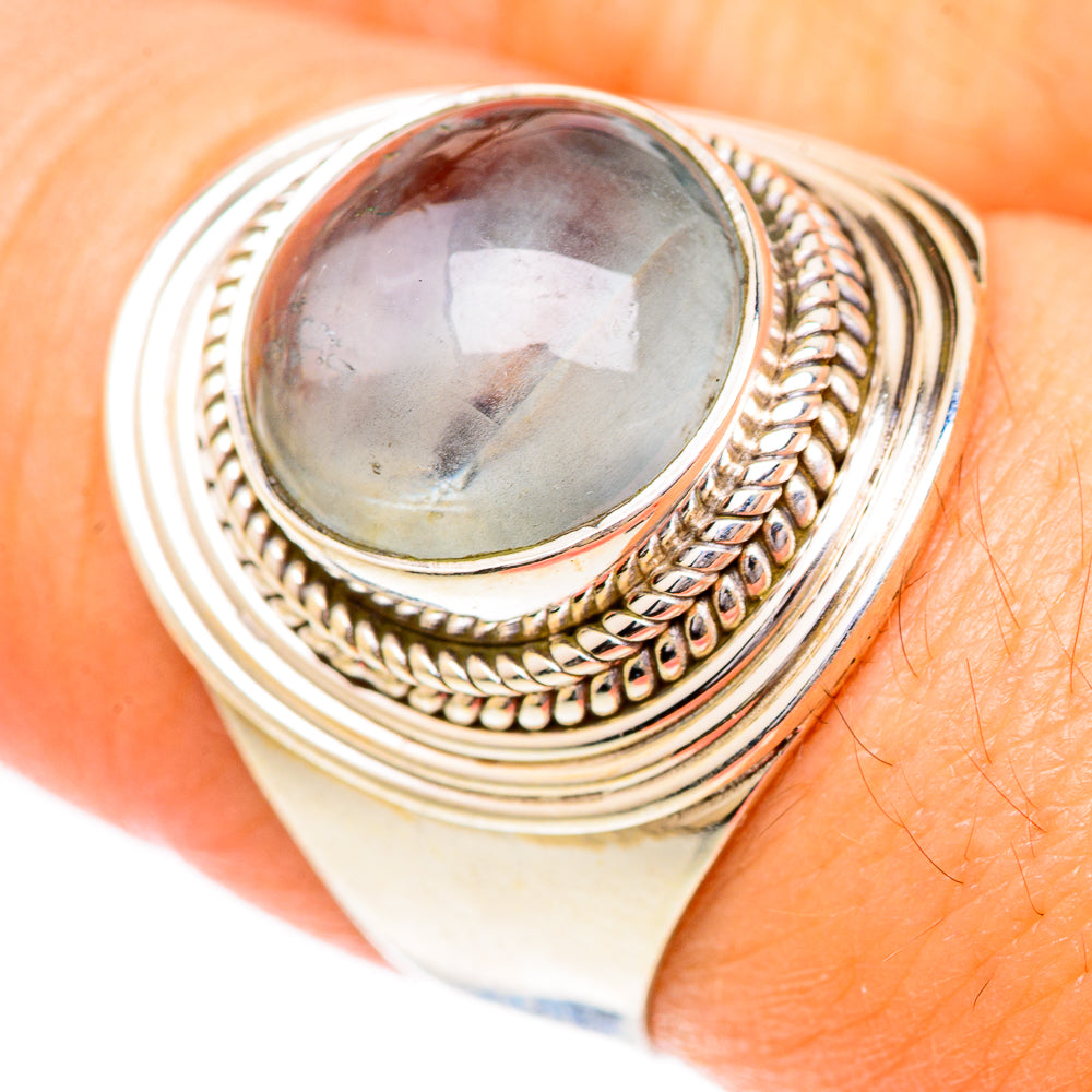 Aquamarine Rings handcrafted by Anasilvercos - RING125413