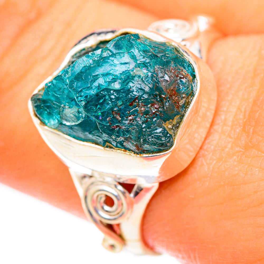 Apatite Rings handcrafted by Anasilvercos - RING125422