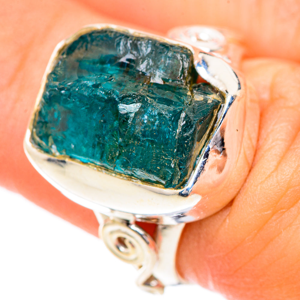 Apatite Rings handcrafted by Anasilvercos - RING125439