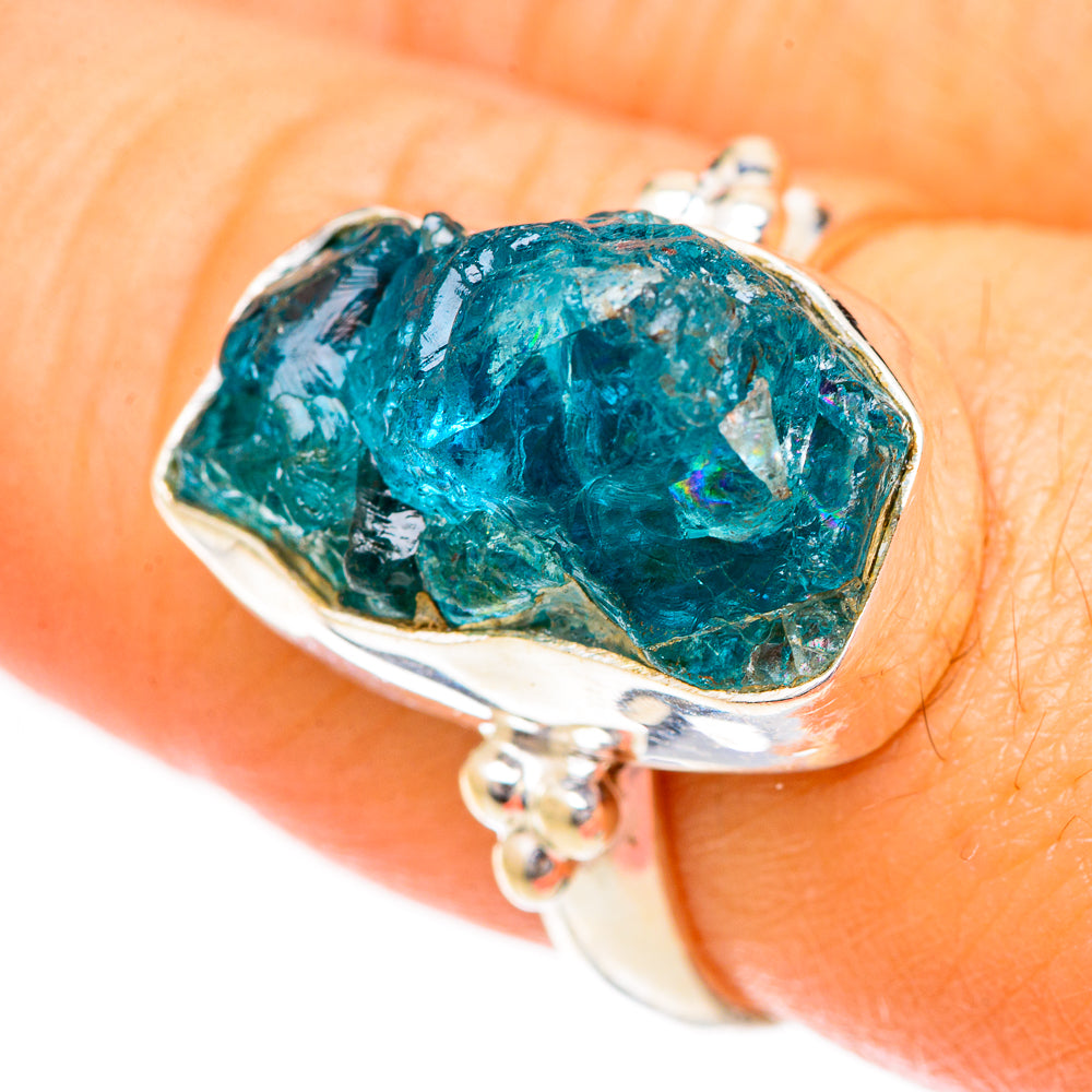 Apatite Rings handcrafted by Anasilvercos - RING125441